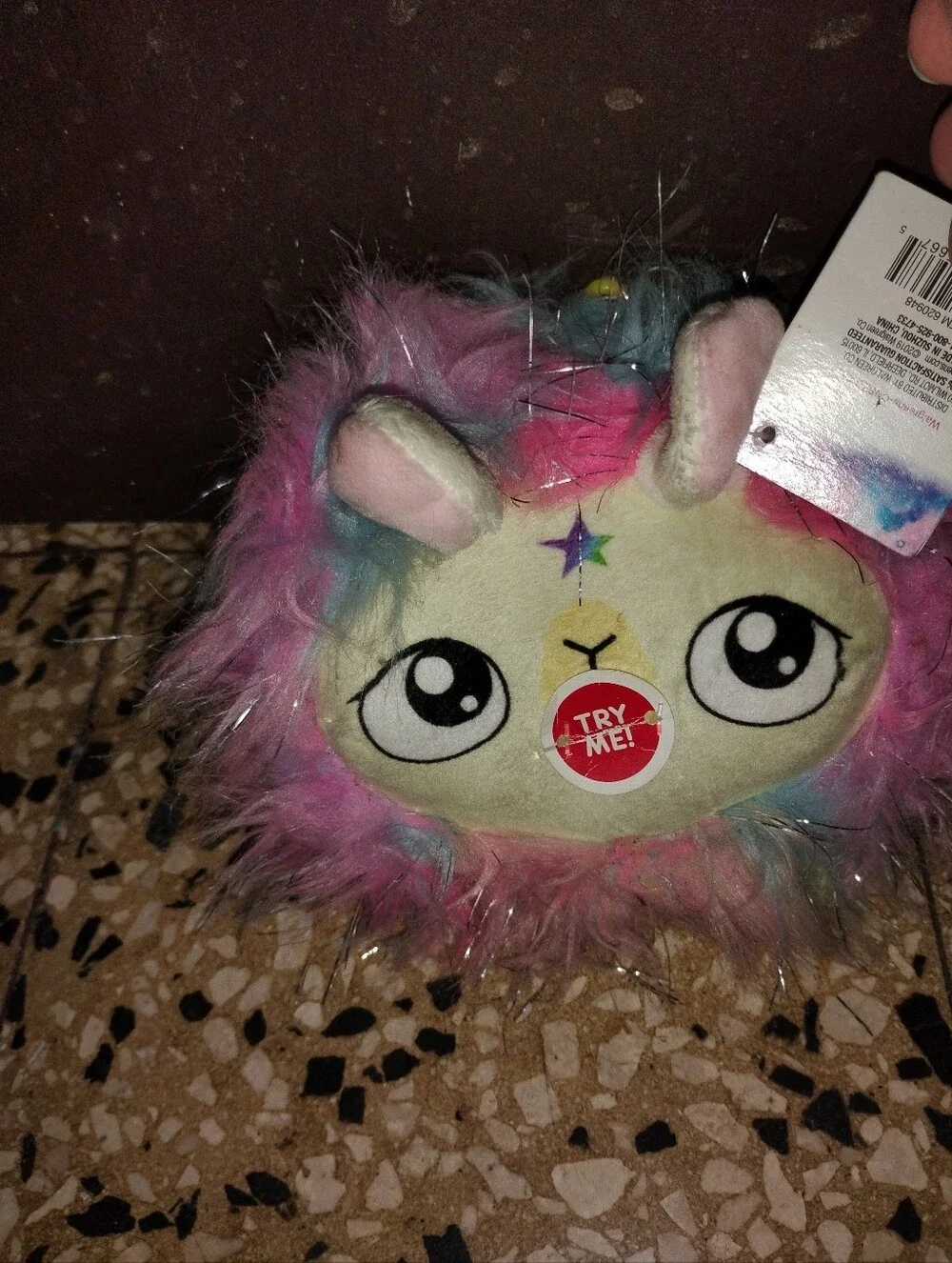 Plush Rainbow Unicorn Keychain Pouch - Kids Accessories